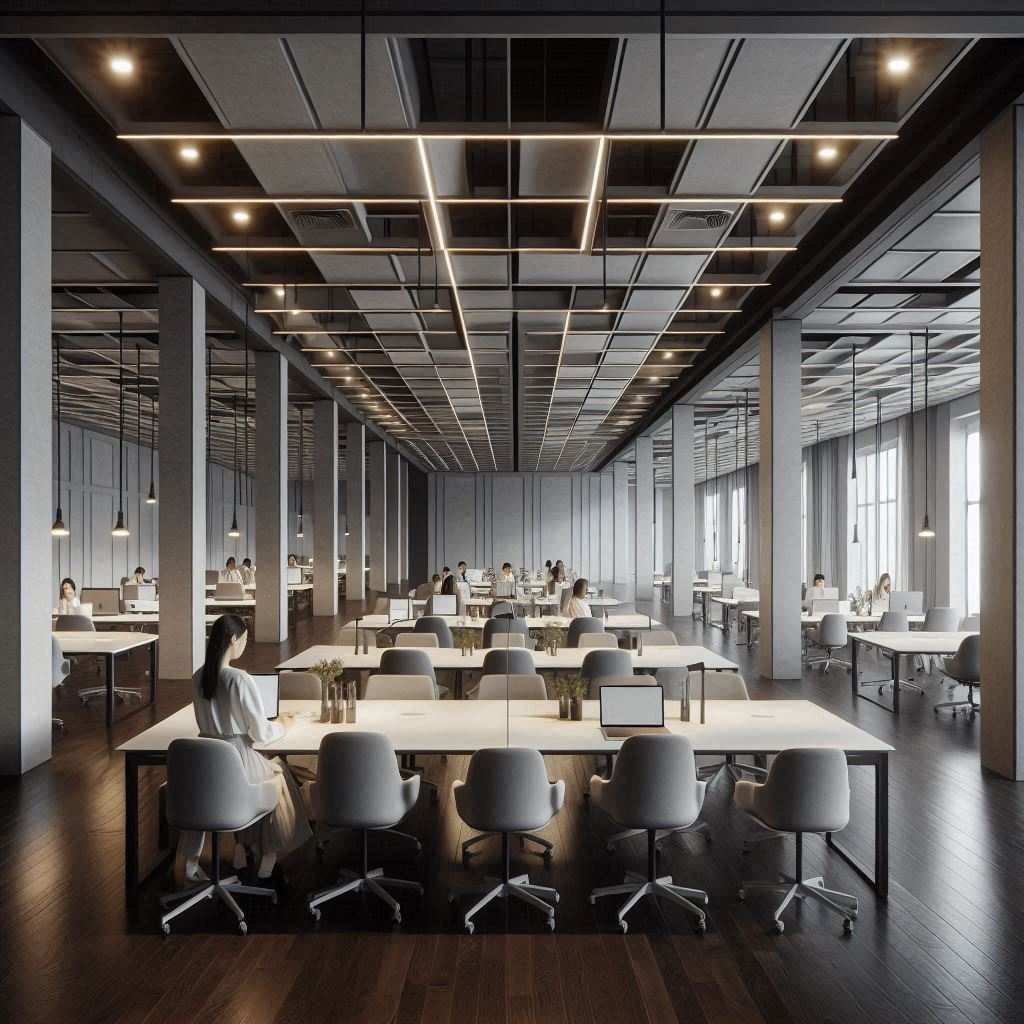 多部门联合组为写字楼办公开放式工位管理应对临时客户演示时该设置哪些复核点